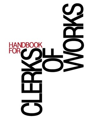 cover image of Handbook for Clerks of Works